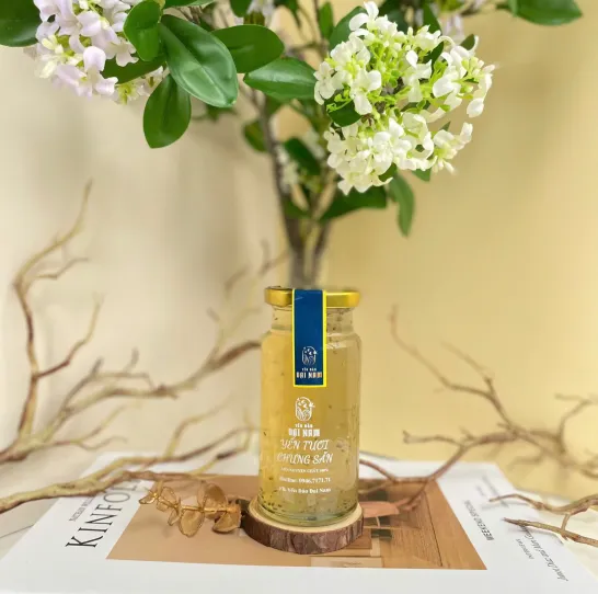 Yến chưng tươi mật ong hạt chia 150ml