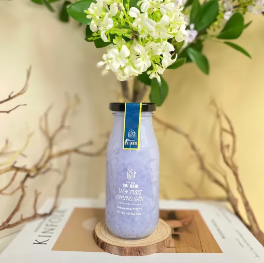 Yến chưng tươi sữa hoa đậu biếc 250ml