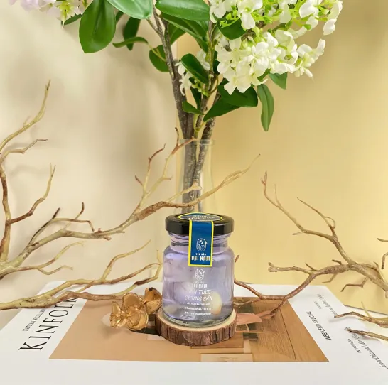 Yến chưng tươi hoa đậu biếc hạt sen 75ml